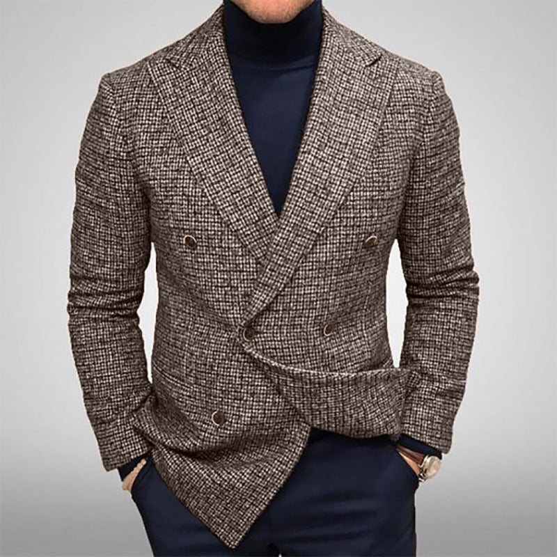 Men's Elegant Double-Breasted Blazer Dulcira
