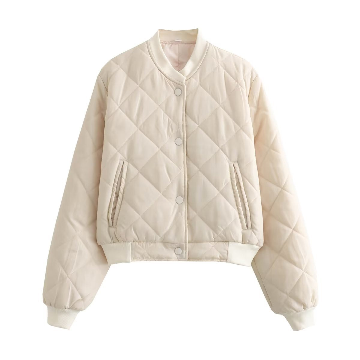 Dulcira | Women's Quilted Short Jacket with Practical Button Closure