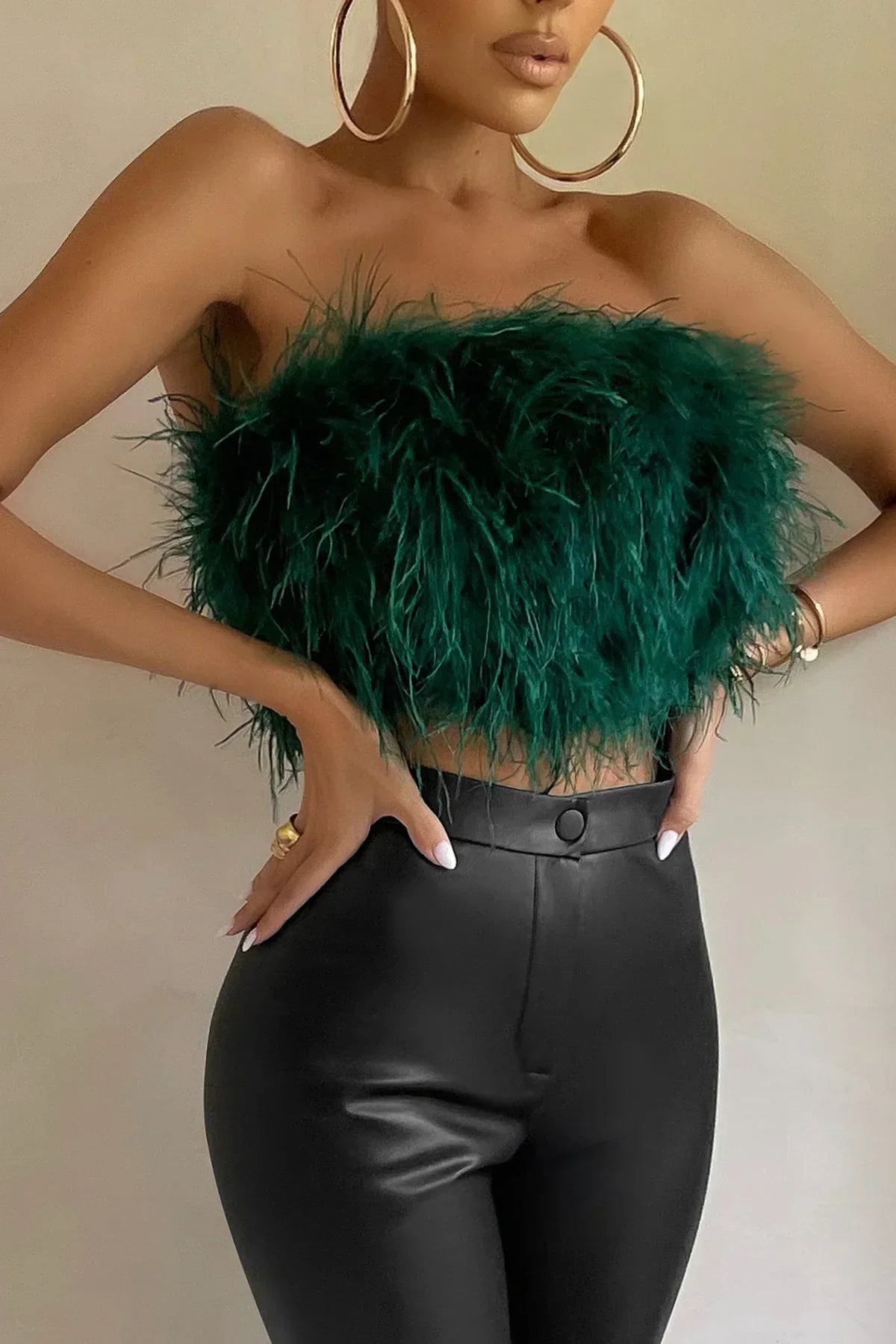 Dulcira | Feather Top