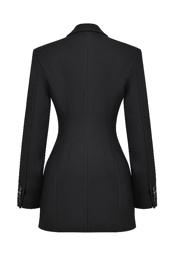 Dulcira | Black Blazer Skirt