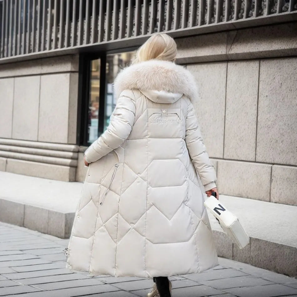 Dulcira | Long Padded Jacket with Hood