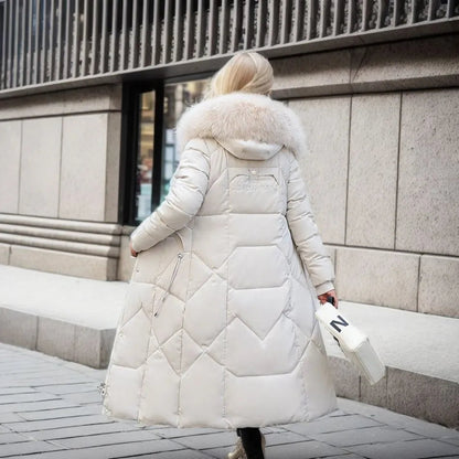 Dulcira | Long Padded Jacket with Hood