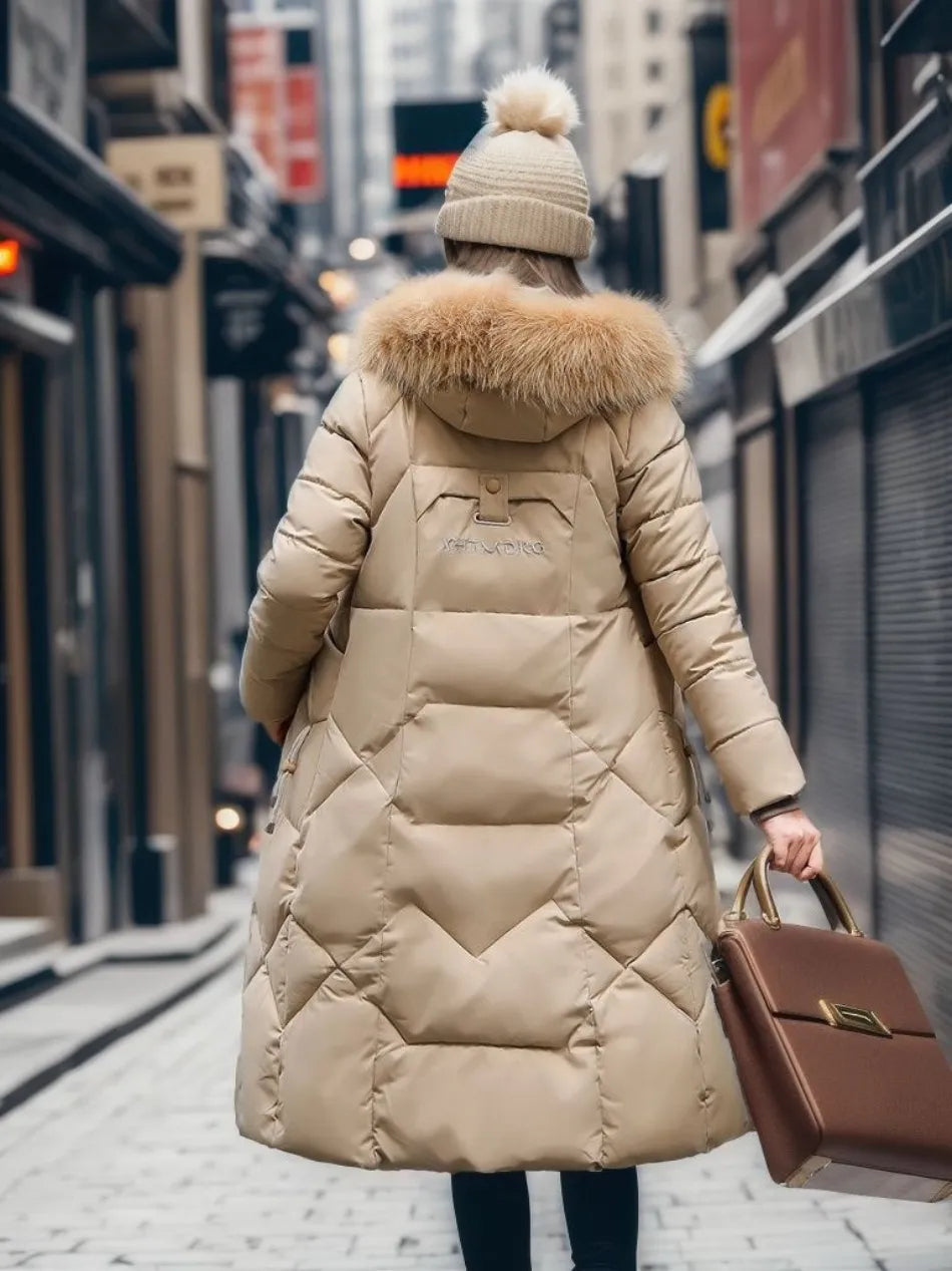 Dulcira | Long Padded Jacket with Hood
