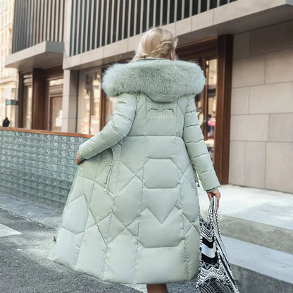 Dulcira | Long Padded Jacket with Hood
