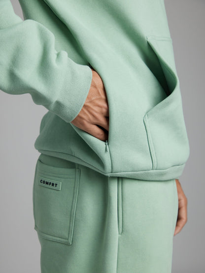 Dulcira | Travel Hoodie with Airplane Mode Graphic