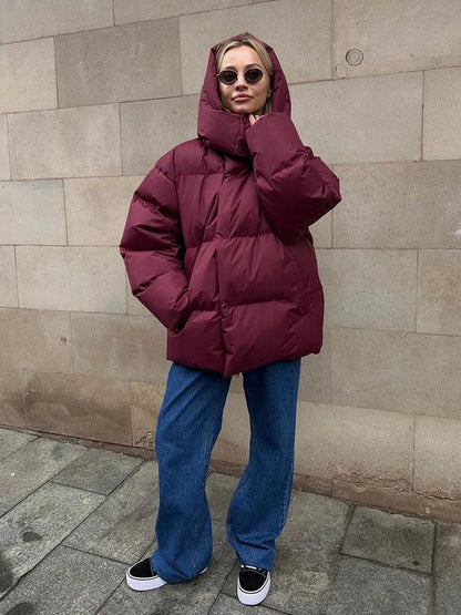 Dulcira | Thick Warm Jacket Elegant Seasonal Collection Ideal for Winter
