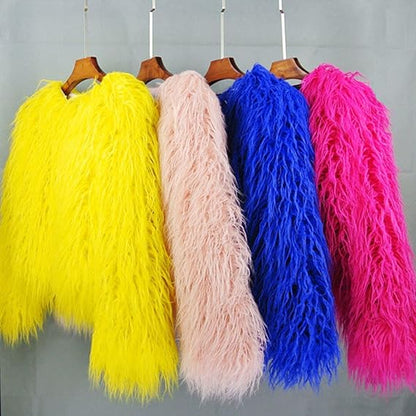 Dulcira | Women's Thick Warm Faux Fur Coat
