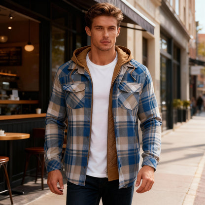 Dulcira | Padded Lumberjack Jacket