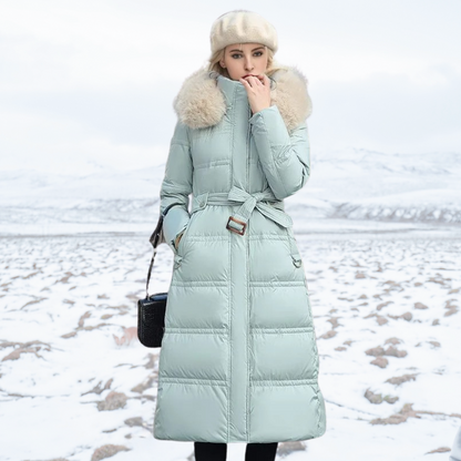 Dulcira | Luxurious Winter Coat with Faux Fur Collar