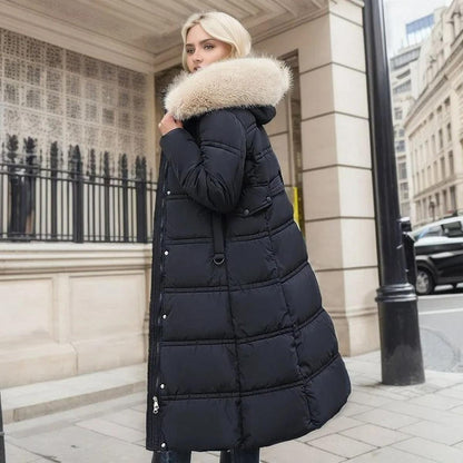 Dulcira | Luxurious Winter Coat with Faux Fur Collar
