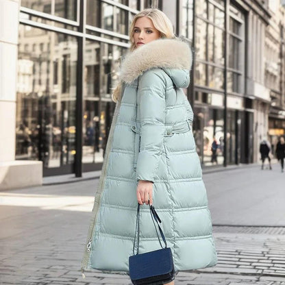 Dulcira | Luxurious Winter Coat with Faux Fur Collar