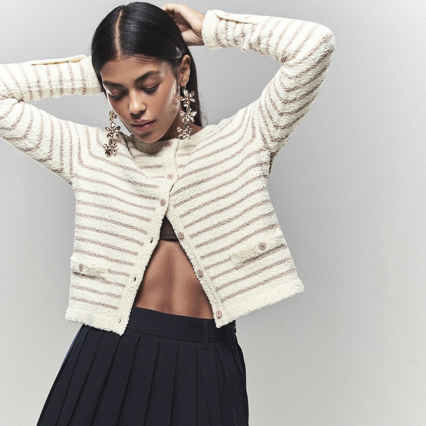 Dulcira | Women's Cardigan with Elegant Button Details and Casual Cut