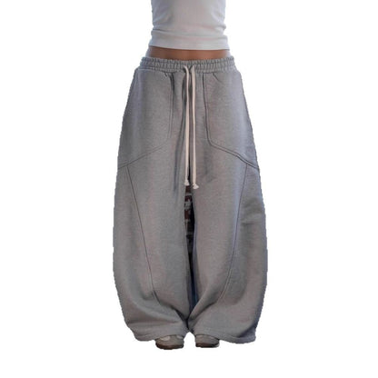 Men High Waist Relaxed Fit Jogging Pants Dulcira