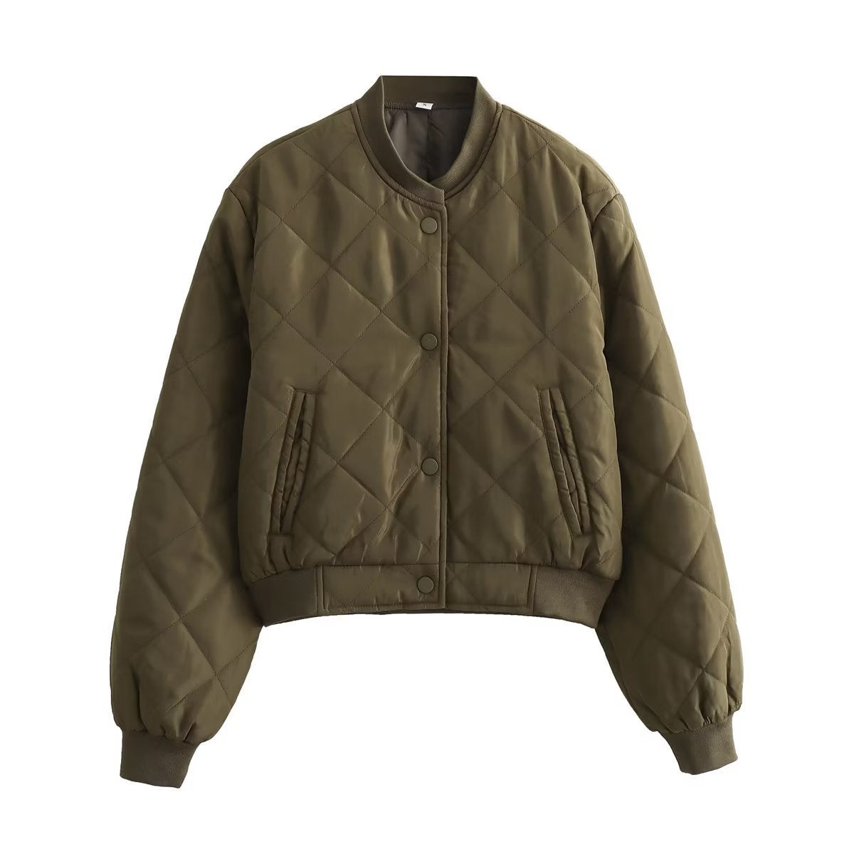 Dulcira | Women's Quilted Short Jacket with Practical Button Closure