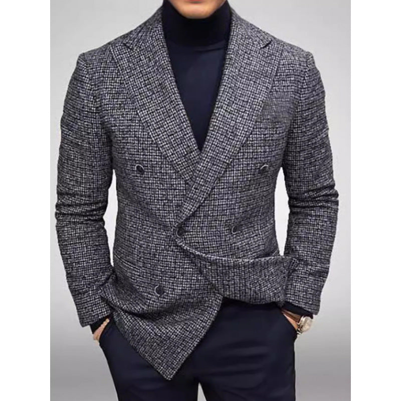 Men's Elegant Double-Breasted Blazer Dulcira