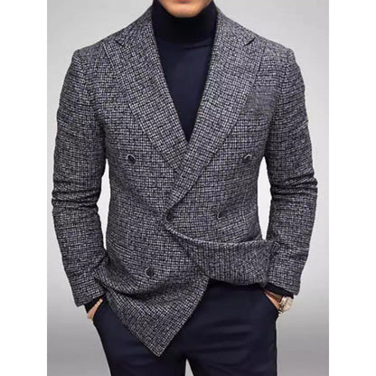 Men's Elegant Double-Breasted Blazer Dulcira