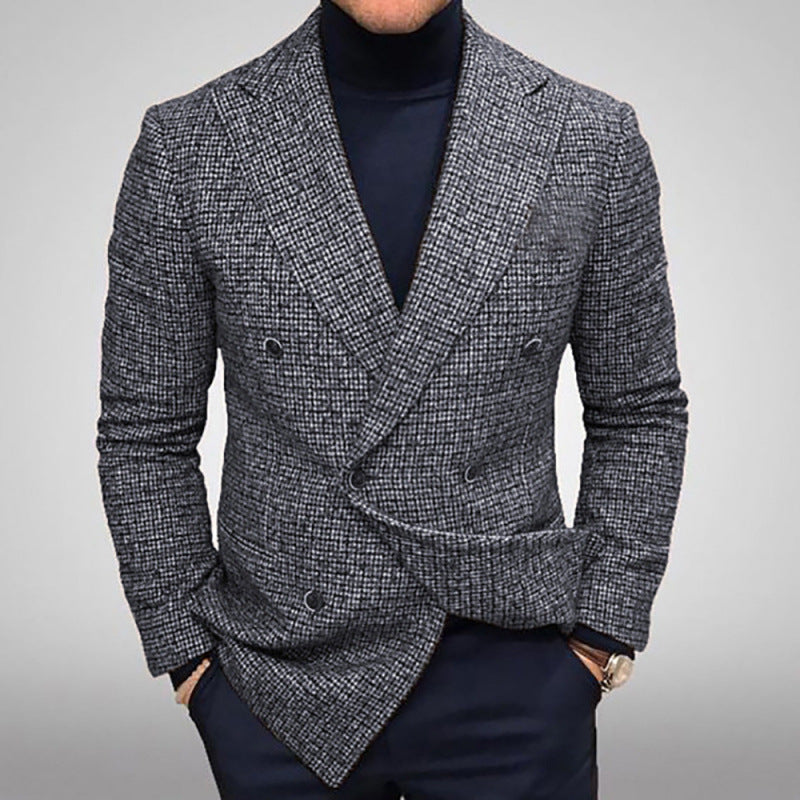 Men's Elegant Double-Breasted Blazer Dulcira