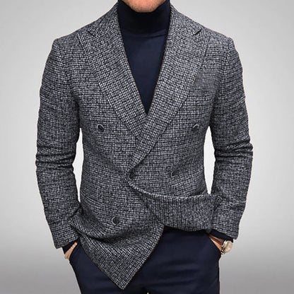 Men's Elegant Double-Breasted Blazer Dulcira