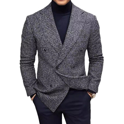 Men's Elegant Double-Breasted Blazer Dulcira