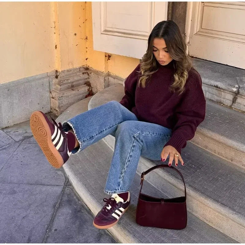 Dulcira | Women's Cozy Turtleneck Sweater