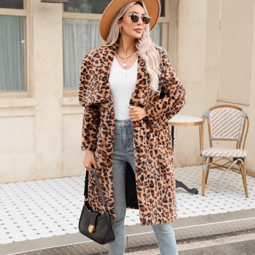 Dulcira | Women Long Leopard Pattern