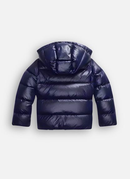 Dulcira | Women's Shiny Puffer Jacket with Hood and Padding