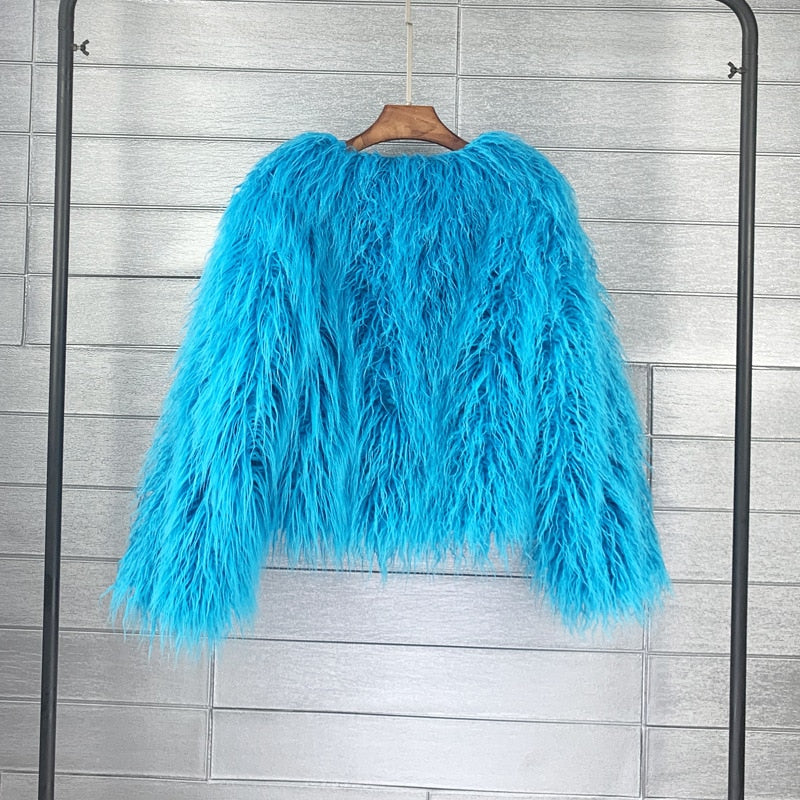 Dulcira | Women's Thick Warm Faux Fur Coat