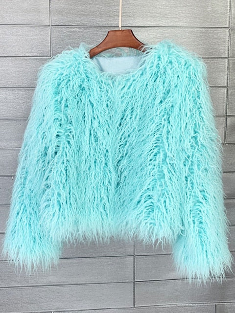 Dulcira | Women's Thick Warm Faux Fur Coat