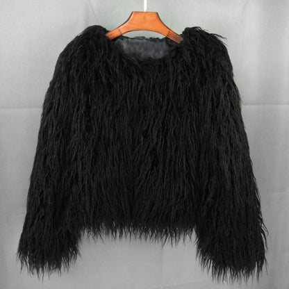Dulcira | Women's Thick Warm Faux Fur Coat
