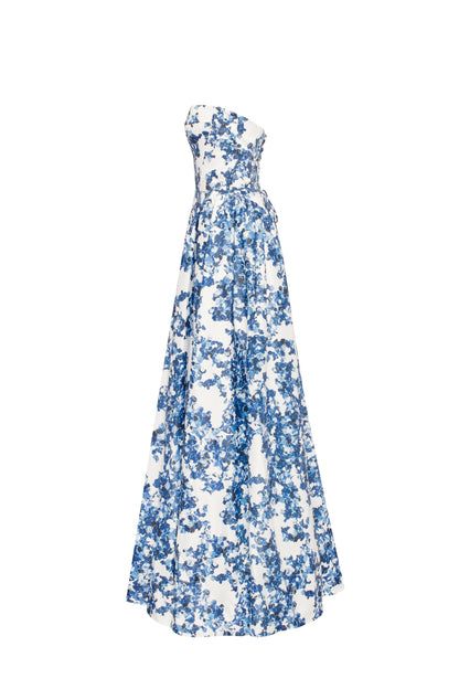 Dulcira | Porcelain Flower Dress