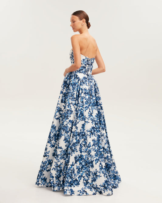 Dulcira | Porcelain Flower Dress