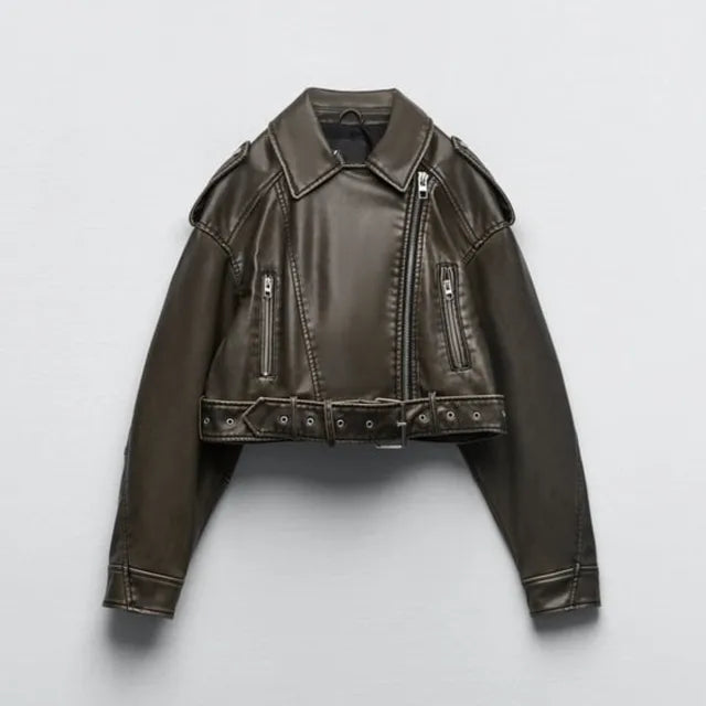 Dulcira | Short Biker Jacket for Women