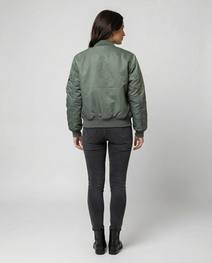 Dulcira | Unisex Classic Bomber Jacket for Women