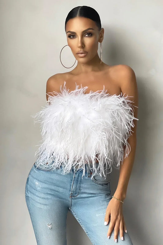 Dulcira | Feather Top