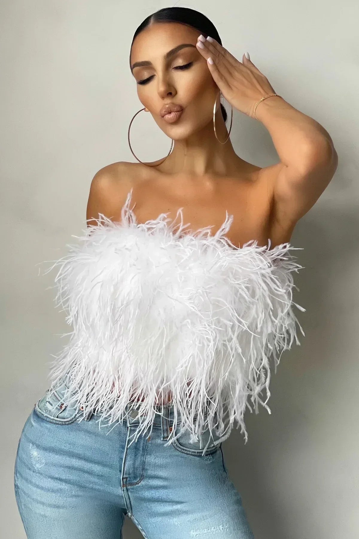 Dulcira | Feather Top