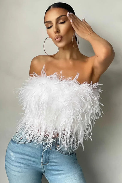 Dulcira | Feather Top