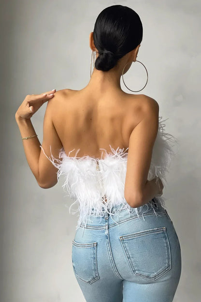 Dulcira | Feather Top