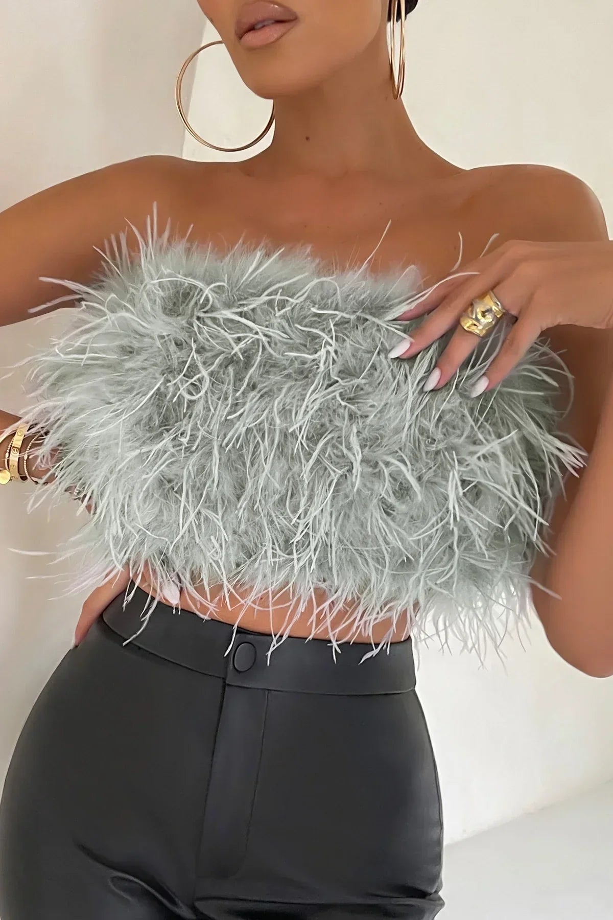 Dulcira | Feather Top