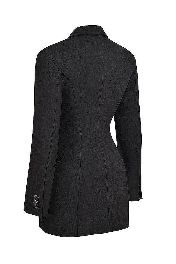 Dulcira | Black Blazer Skirt