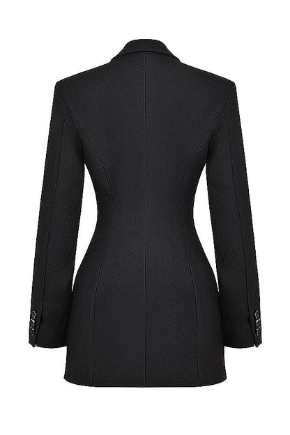 Dulcira | Black Blazer Skirt
