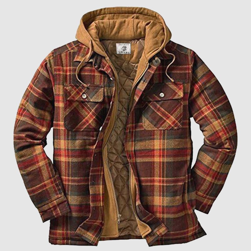 Dulcira | Padded Lumberjack Jacket
