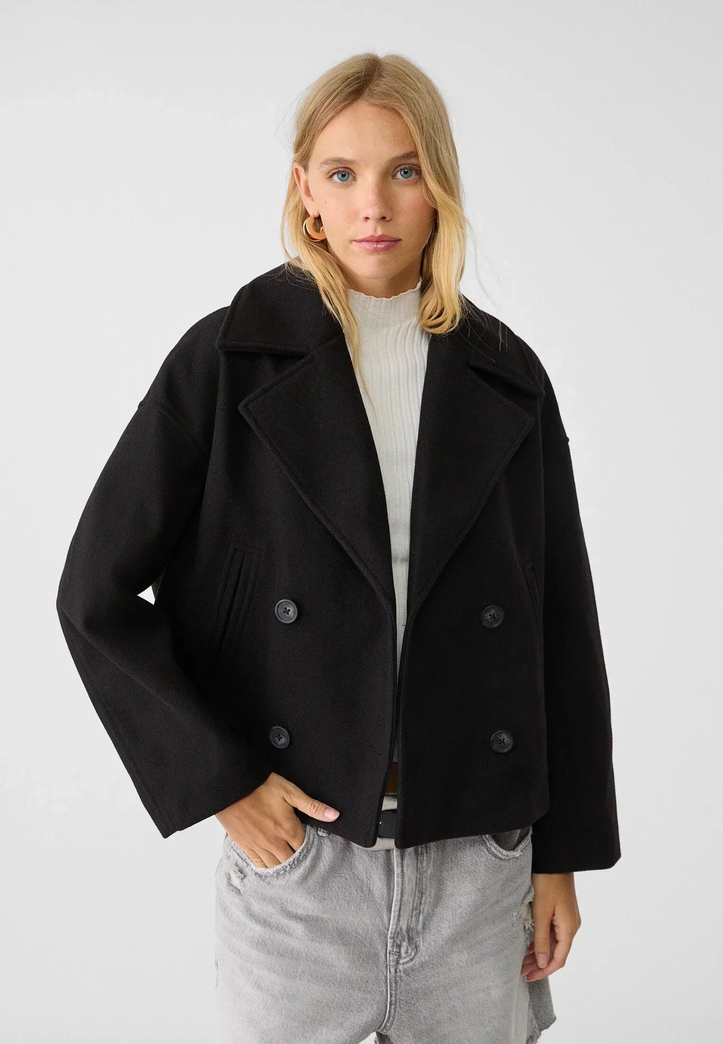 Dulcira | Short Double-Breasted Jacket for Women